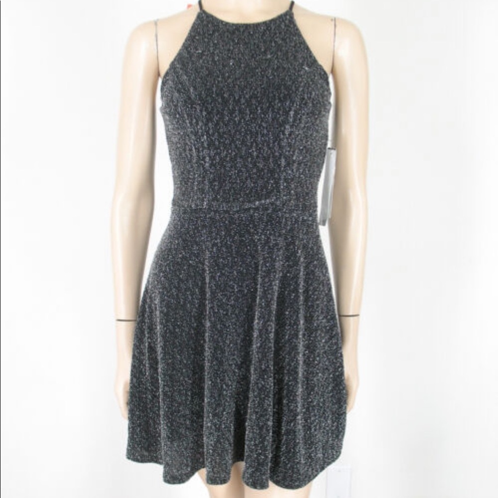 Aqua cocktail dress